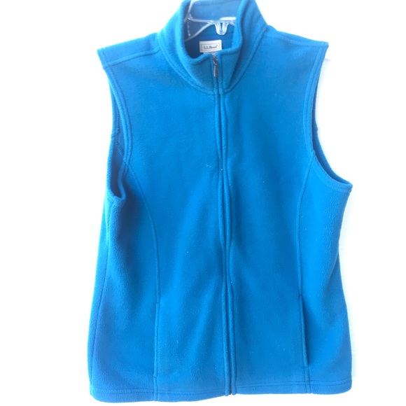 L.L. Bean Jackets & Coats Ll Bean Fleece Pocketless Vest Layering